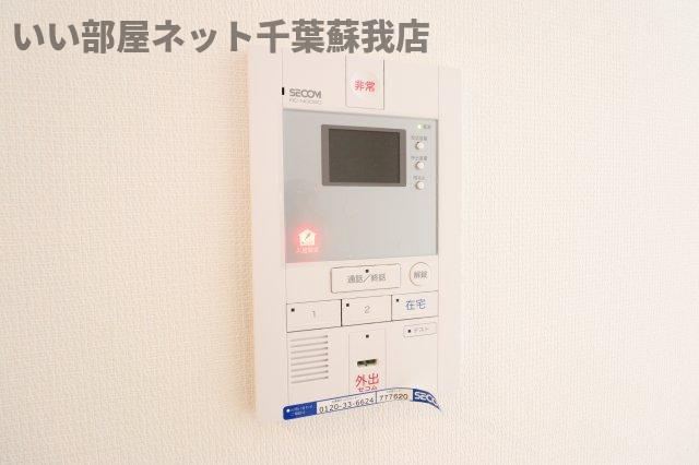リブリ・MYU市原 のセキュリティ|TVモニターホン付きでセキュリティ面も安心！
