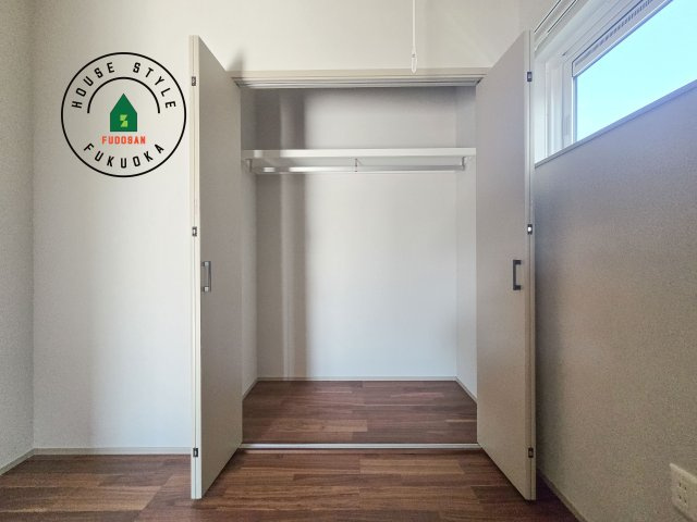 小郡市小板井第1-2棟（1号棟）の収納|収納には困りません。