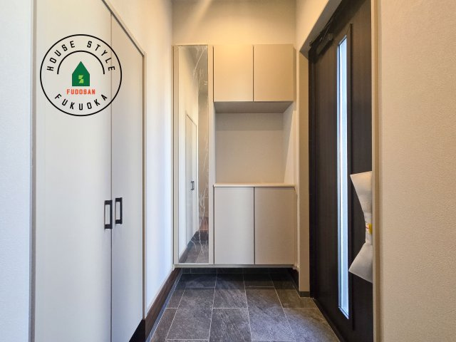 小郡市小板井第1-2棟（1号棟）の防犯設備|二重ロックでしっかり防犯対策ができます。