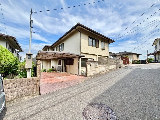 京田辺市薪畠の前面道路含む現地写真