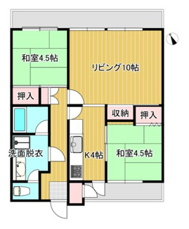 【間取り】 | エステート河辺1号棟