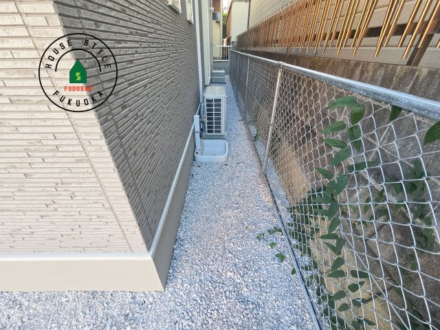 太宰府市五条6丁目第1-1棟（1号棟）の庭|お庭で自由な時間を過ごせます。