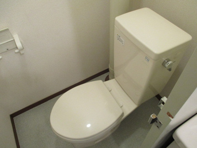 【トイレ】 | ハマハイツ | 清潔感のあるきれいなトイレです