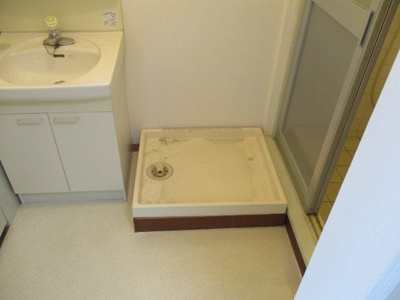 【設備】 | ハマハイツ | 室内洗濯機置き場なので洗濯機が濡れる心配がないですね