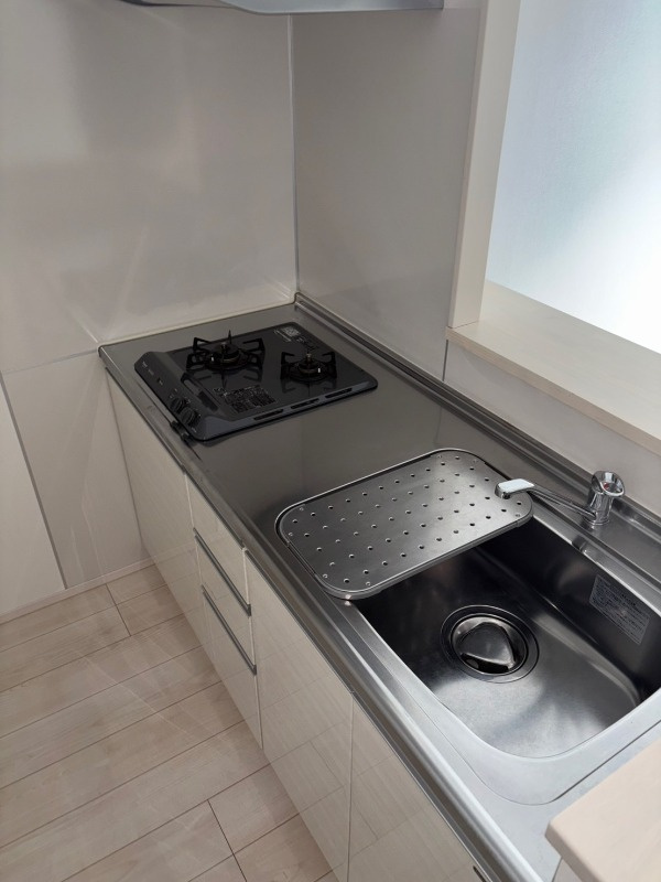 新宿区揚場町の賃貸マンションのキッチン