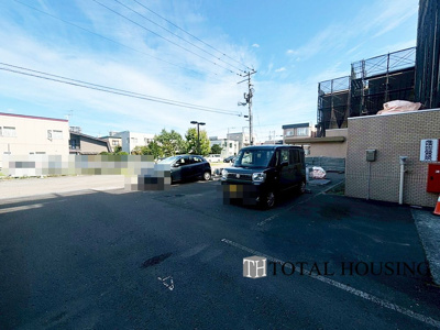 【駐車場】 | 南24条シティハウス | 平面駐車場です。