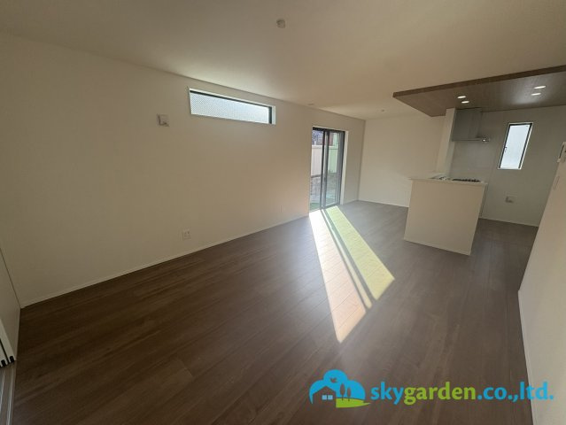 大磯町生沢3期　新築戸建　全1棟1号棟の居間・リビング