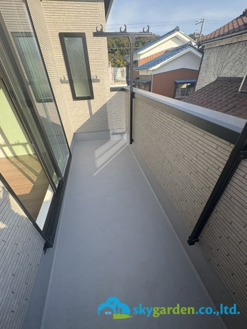 大磯町生沢3期　新築戸建　全1棟1号棟のバルコニー