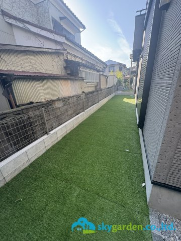 大磯町生沢3期　新築戸建　全1棟1号棟の庭