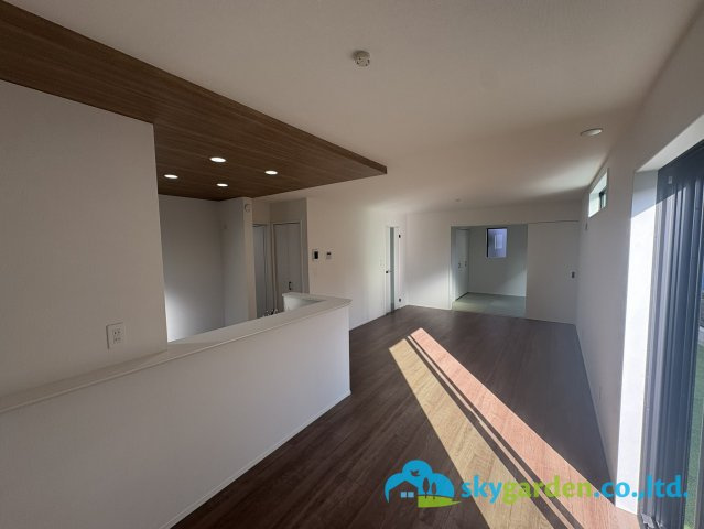 大磯町生沢3期　新築戸建　全1棟1号棟の居間・リビング