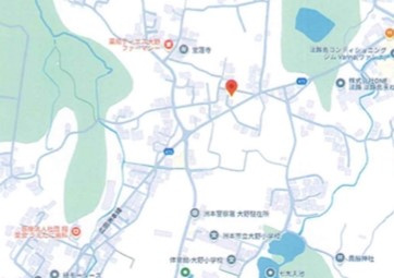 売土地　洲本市大野の地図