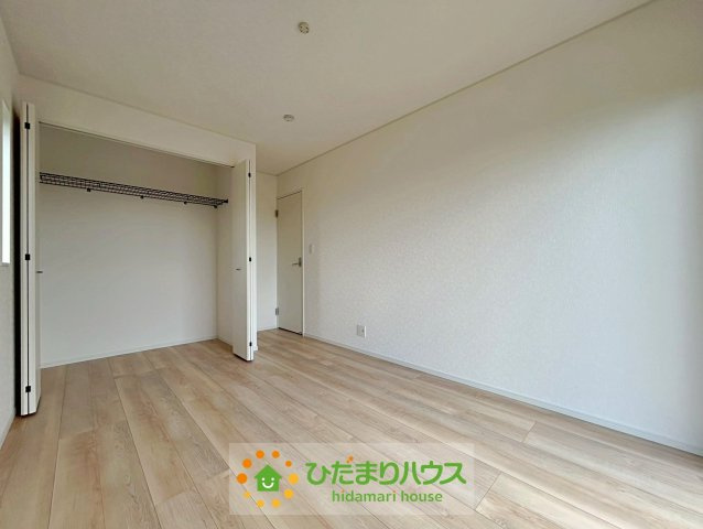 蓮田市黒浜第10　新築一戸建て　クレイドルガーデンの収納|クローゼットあります！