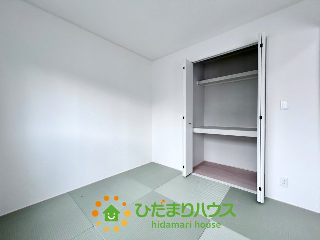 蓮田市黒浜第10　新築一戸建て　クレイドルガーデンの収納|お子様などの遊び場としても活用できます！