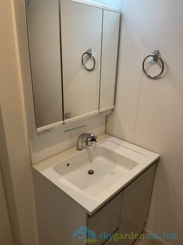 二宮町山西2期　新築戸建　全1棟1号棟の独立洗面台