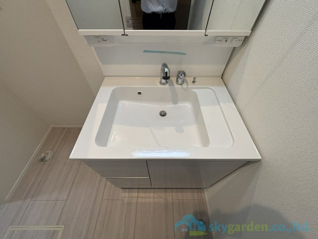 二宮町山西2期　新築戸建　全1棟1号棟の独立洗面台