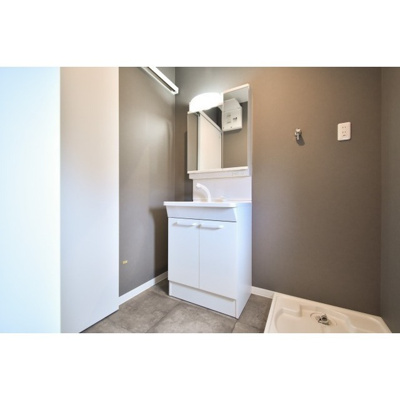 【洗面所】 | T-Regno田主丸 | 脱衣スペースもあります