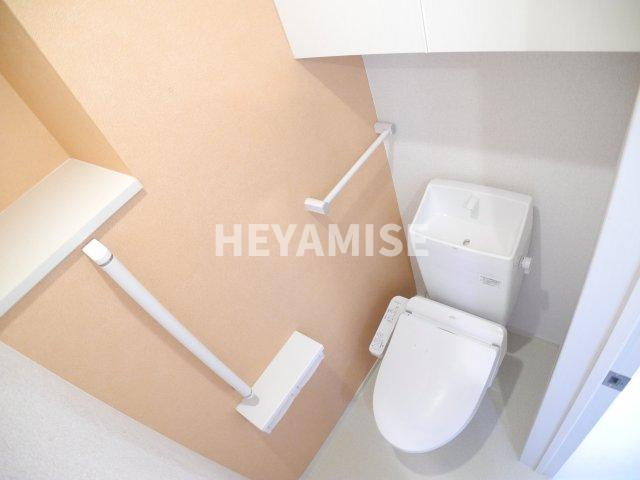 プリムローズBのトイレ|※室内画像は類似物件のもの