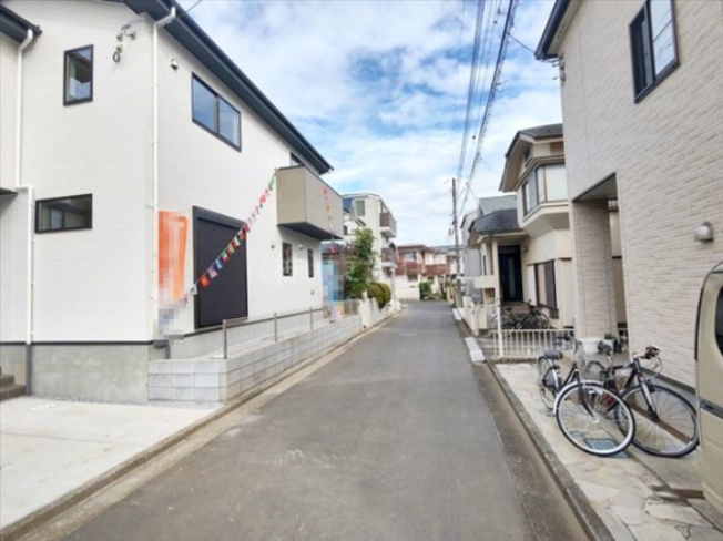 【前面道路含む現地写真】 | 川越市むさし野1期 | 閑静な住宅地です