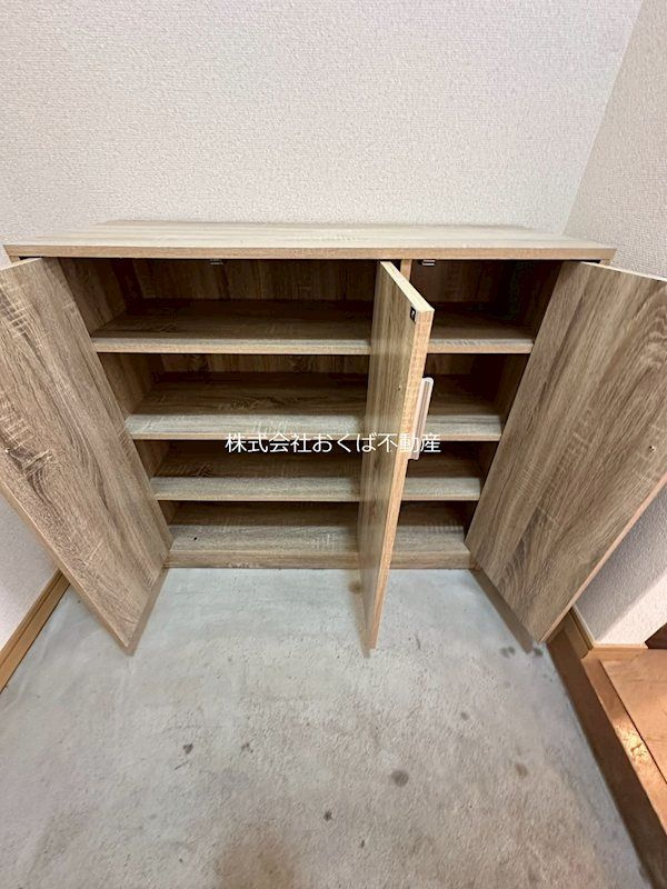 ルージュ1の収納|専用の収納スペースです