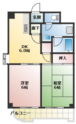 エレガントパレス守山の間取り