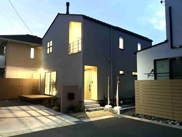 焼津市大住モデルハウスの外観