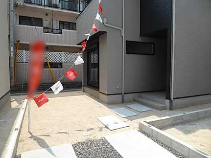 広島市安佐北区可部東１丁目　新築一戸建て(全4棟)の庭