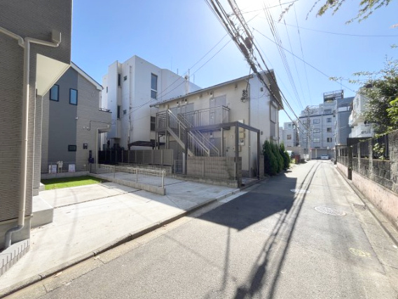 祝：成約済み　八王子市　北野町　新築戸建て　６期の前面道路含む現地写真|～仲介手数料無料☆八王子ひなた不動産～　八王子市北野町　新築戸建て