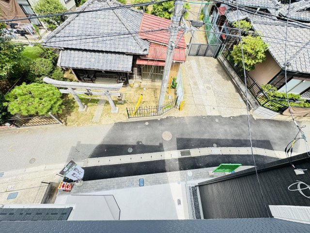 市川市稲荷木２丁目新築戸建の展望|3Fバルコニーより道路側眺望