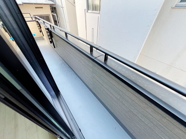 『八王子市新築戸建て』八王子市北野町547-11【仲介手数料無料】　６期のバルコニー|～仲介手数料無料☆八王子ひなた不動産～　八王子市北野町　新築戸建て