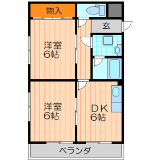 【間取り】 | 門真第2マンション