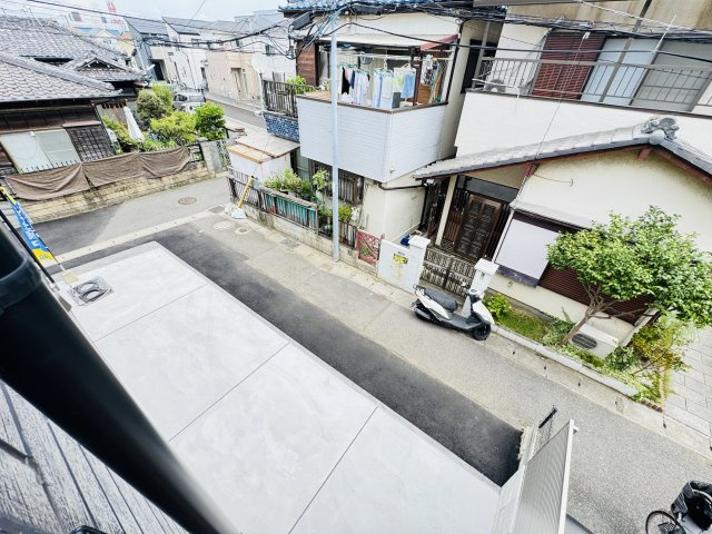 市川市稲荷木２丁目新築戸建の展望|バルコニーより道路側眺望