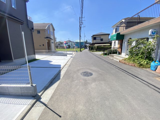 祝：成約済み　八王子市　川口町　新築戸建て　１７期の前面道路含む現地写真|～仲介手数料無料☆八王子ひなた不動産～　八王子市川口町　新築戸建て