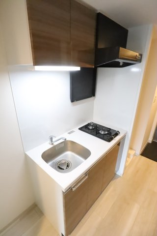 大阪市都島区高倉町１丁目の賃貸マンションのキッチン