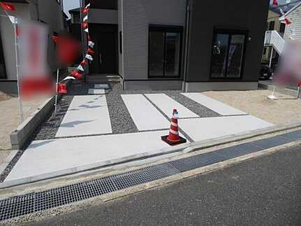 広島市安佐北区可部東１丁目　新築一戸建て(全4棟)の駐車場