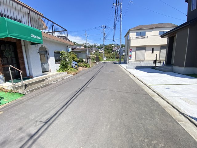 祝：成約済み　八王子市　川口町　新築戸建て　１７期の前面道路含む現地写真|～仲介手数料無料☆八王子ひなた不動産～　八王子市川口町　新築戸建て