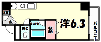 【間取り】 | 眺港苑