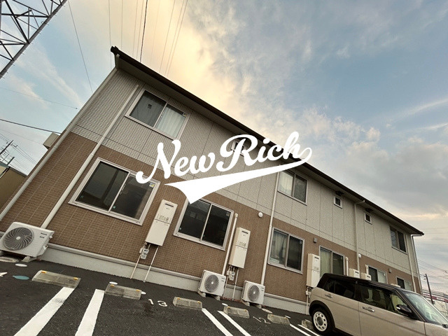 前橋市高井町１丁目のアパートの外観