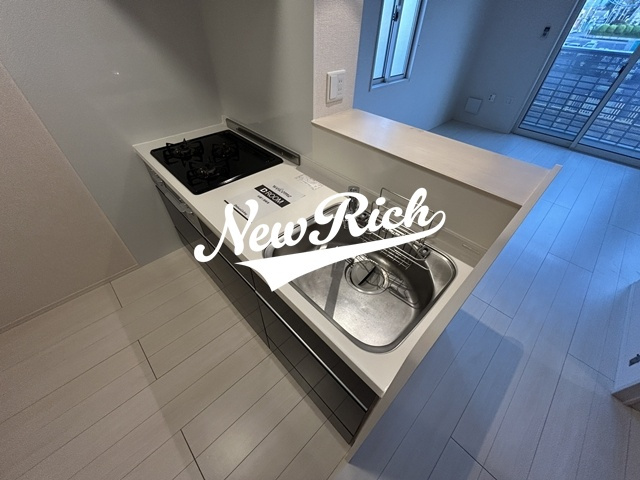 前橋市高井町１丁目のアパートのキッチン