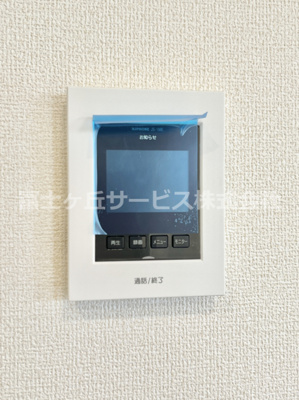 【セキュリティ】 | 富士宮市万野原新田 2期 新築一戸建て 2号棟 | TVモニター付きインターフォンです