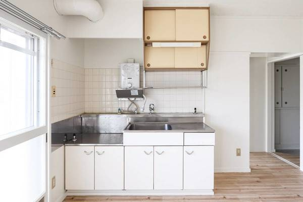 ビレッジハウス植田1号棟のキッチン|ビレッジハウスの同一物件・同一タイプの間取りの写真です