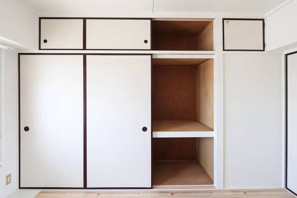 ビレッジハウス植田1号棟の収納|ビレッジハウスの同一物件・同一タイプの間取りの写真です