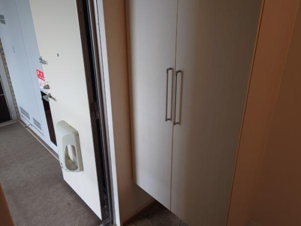 リビングタウン中野美保南　A棟の玄関