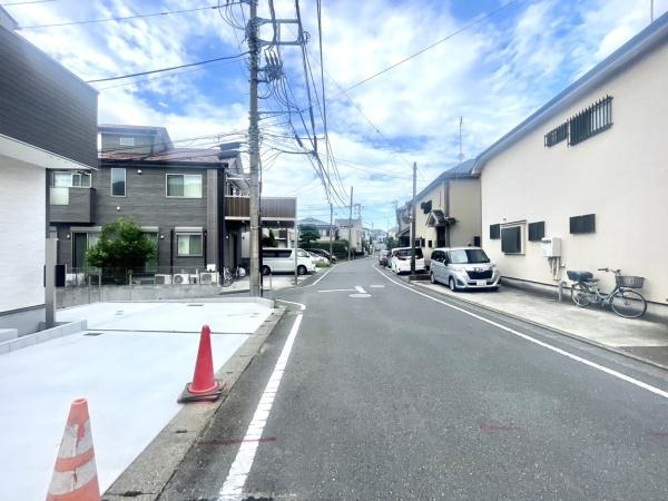 横浜市旭区金が谷１丁目の新築一戸建の前面道路含む現地写真|周辺環境も合わせてご案内させて頂きます！
お気軽にお問い合わせ下さい！