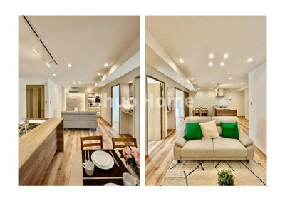 【居間・リビング】 | 葛西パークサイドハイツ | 居間リビング