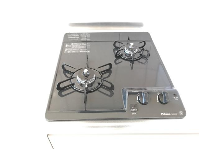 Ａｔ　Ｅａｓｅのキッチン|ガスコンロ