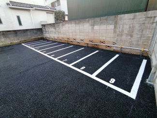【外観】 | 西東京市中町１丁目駐車場 | 新規駐車場！バイク置場専用区画があります。