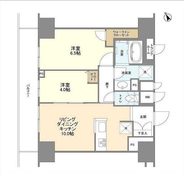BLESS蔵前の間取り