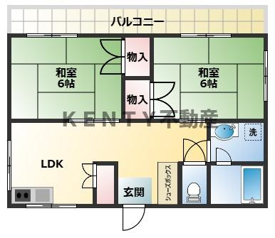 【間取り】 | 江川ハイム
