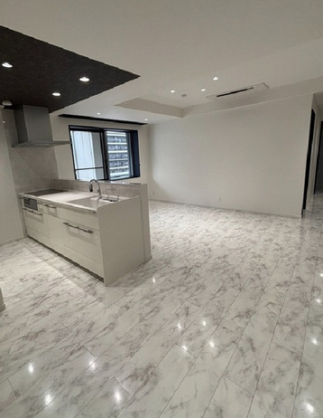 堂島レジデンスの居間・リビング