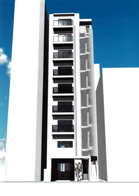 【外観パース】 | フォレ麻布十番